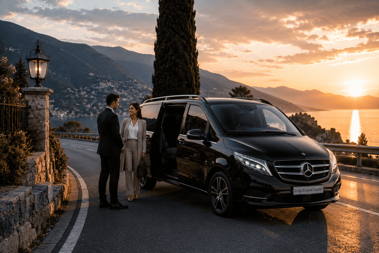 Malpensa Chauffeur service Long-distance transfers Van-1