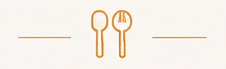 Icon representing local cuisine and traditional dishes.