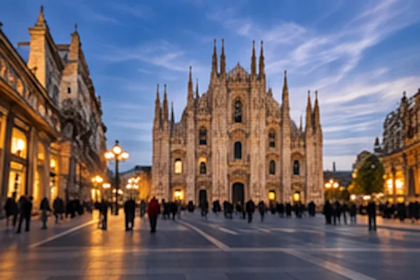 Milan Cathedral during Milan Fashion Week private chauffeur service