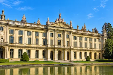 Royal Villa of Monza with gardens near the Monza Grand Prix circuit