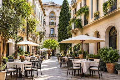 Brera district in Milan for private chauffeur service