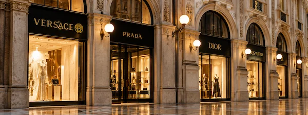 Luxury shopping in Milan with private chauffeur service
