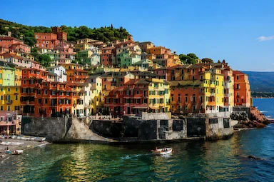 Boccadasse in Genoa – private chauffeur service