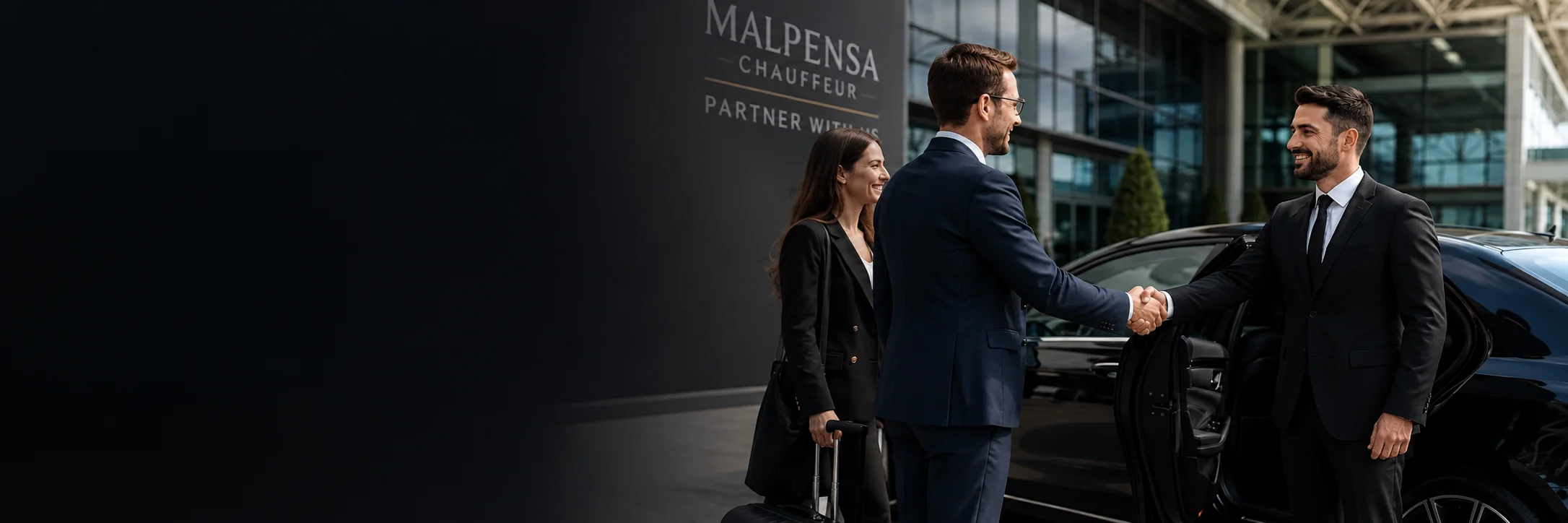 Business partnership between Malpensa Chauffeur and travel agencies and tour operators.