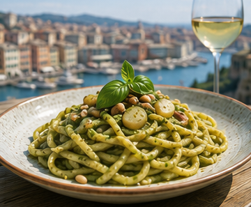 Traditional Genoese dishes – Trofie al Pesto and Ligurian cuisine