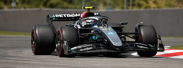Formula 1 racing car at Monza Circuit in Italy