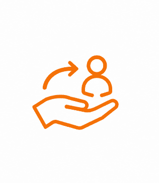 Personalized chauffeur service icon representing dedicated customer assistance.