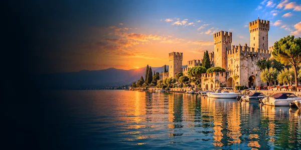 Milan to Sirmione private transfer on Lake Garda