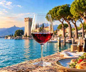 Local Lake Garda wine tasting in Sirmione